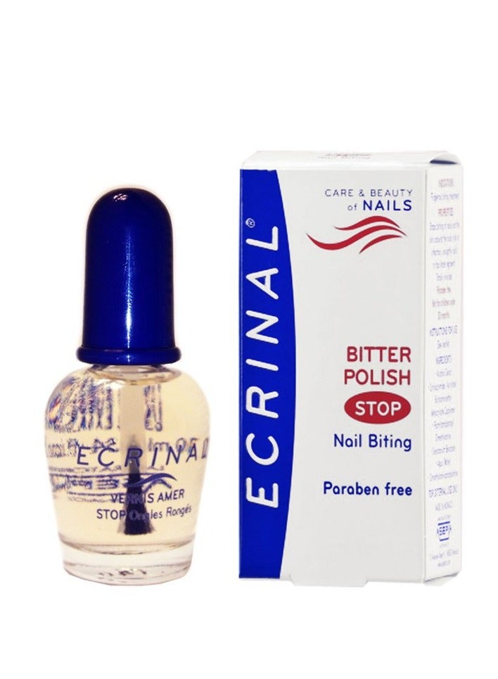 Ecrinal Bitter Varnish Stop Bitten Nails 10ml - Image 1