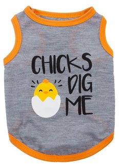 EBMINI New Dog Clothes Thin Breathable Tank Top Cat Pet Clothes  - Image 1