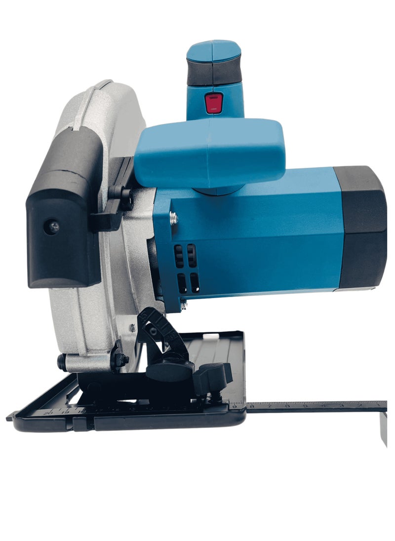 BONAI BN-GW2J-185 Circular Saw for wood Cutting- 2400W, 185mm TCT Blade, 4800rpm, Steel Base, 65mm/41mm Cutting Depth  - Image 3