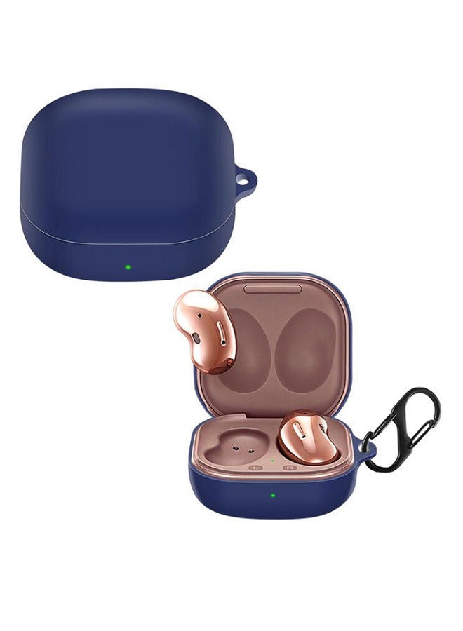 NIBEMINENT 2 Piece Of Silicone Case For Samsung Galaxy Buds Live/Buds Pro/Buds 2/Buds Pro Navy/Grey  - Image 4