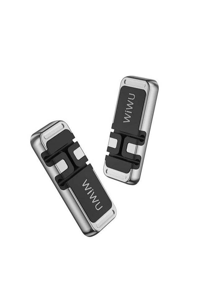 منظم كابلات السيارة  موديل :CH011 يحمل كابلين   يحمي الاسلاك من التلف  تثبيت سهل ومتين مصمم من خامات عالية الجودة الزنك المعدني - Image 3