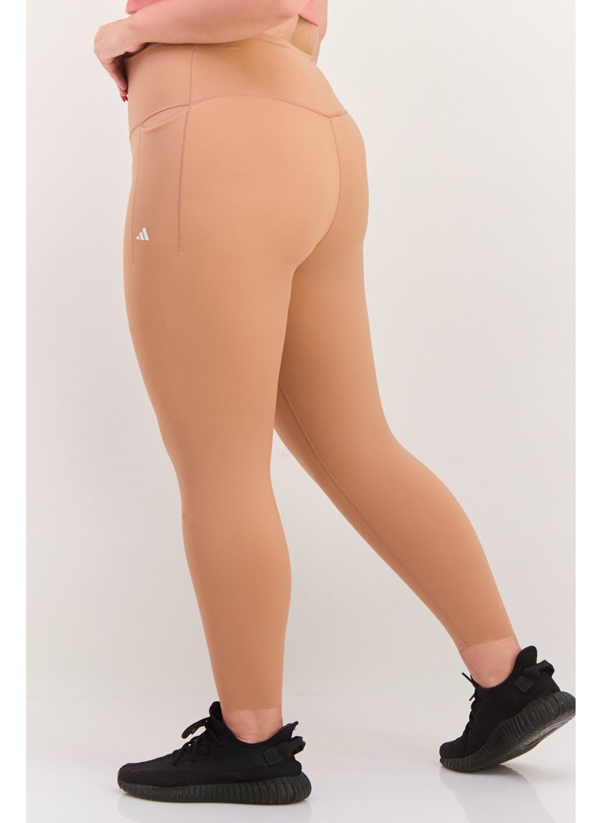 Adidas Women Tight Fit High Rise Training Legging, Cinnamon  - Image 2