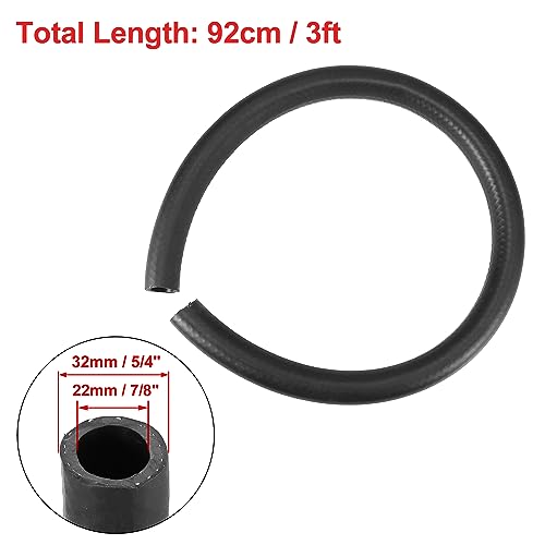 X AUTOHAUX 3ft Fuel Line - 7/8" ID, 5/4" OD Nitrile Rubber Hose for Small Engines - Image 3