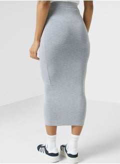 Ginger Basics Tube Midi Skirt  - Image 3