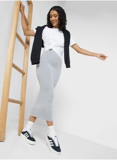 Ginger Basics Tube Midi Skirt  - Image 1