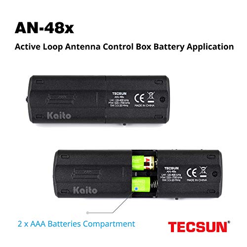 Tecsun AN-48X Indoor Active Loop AM/LW/SW Radio Antenna - Image 5