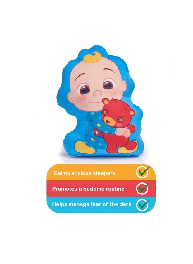 WOW! STUFF Wow! PODS Stuff CoComelon Toys JJ Musical Sleep Soother Pre-School Learning Toy That Plays 6 Bedtime Songs Plus Night Light for Toddlers, Girls and Boys Ages 2, 3, 4 and 5 Blue - Image 3