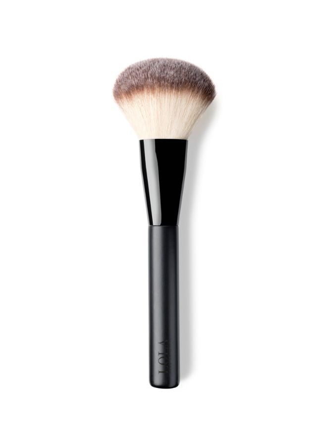 لولا میک آب بای برسه فرشاة بودرة – فرشاة مكياج كبيرة وناعمة – شعيرات صناعية نباتية فاخرة لتوزيع سهل ومتساوي للبرونزر وبودرة التثبيت - Image 1