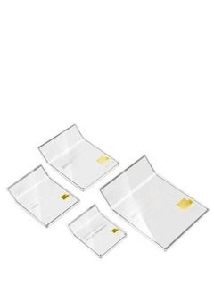 Eckek Eckek  Acrylic Label Holder Price Tag Displays Sign Holder Data Card Holder Ads Display Stand  - Image 2