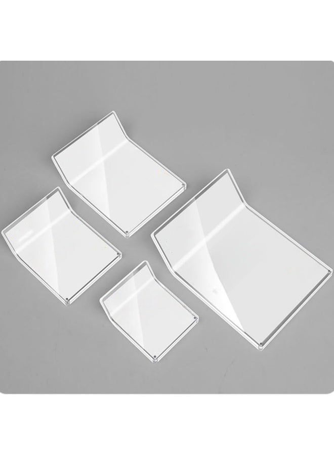 Eckek Acrylic Label Holder Price Tag Displays Sign Holder Data Card Holder Ads Display Stand - Image 4