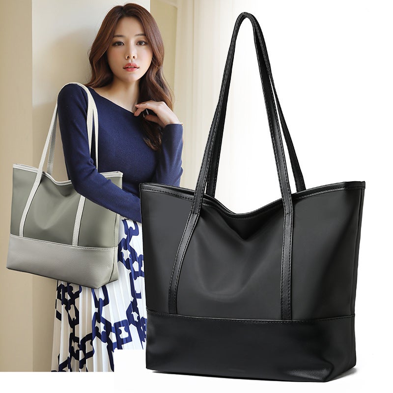 Women's Solid Color Tote Bag - Image 1