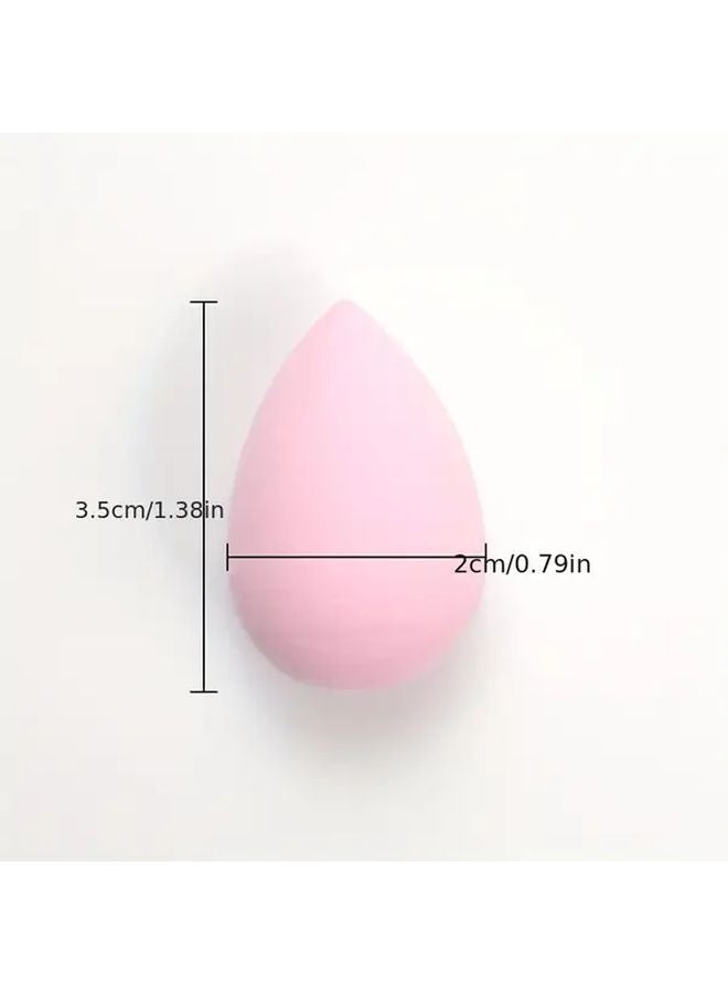 6 قطع إسفنج مكياج بيضاوي الشكل بألوان مختلطة غير لاتكس مضاد للحساسية للاستخدام الجاف والرطب - Image 5