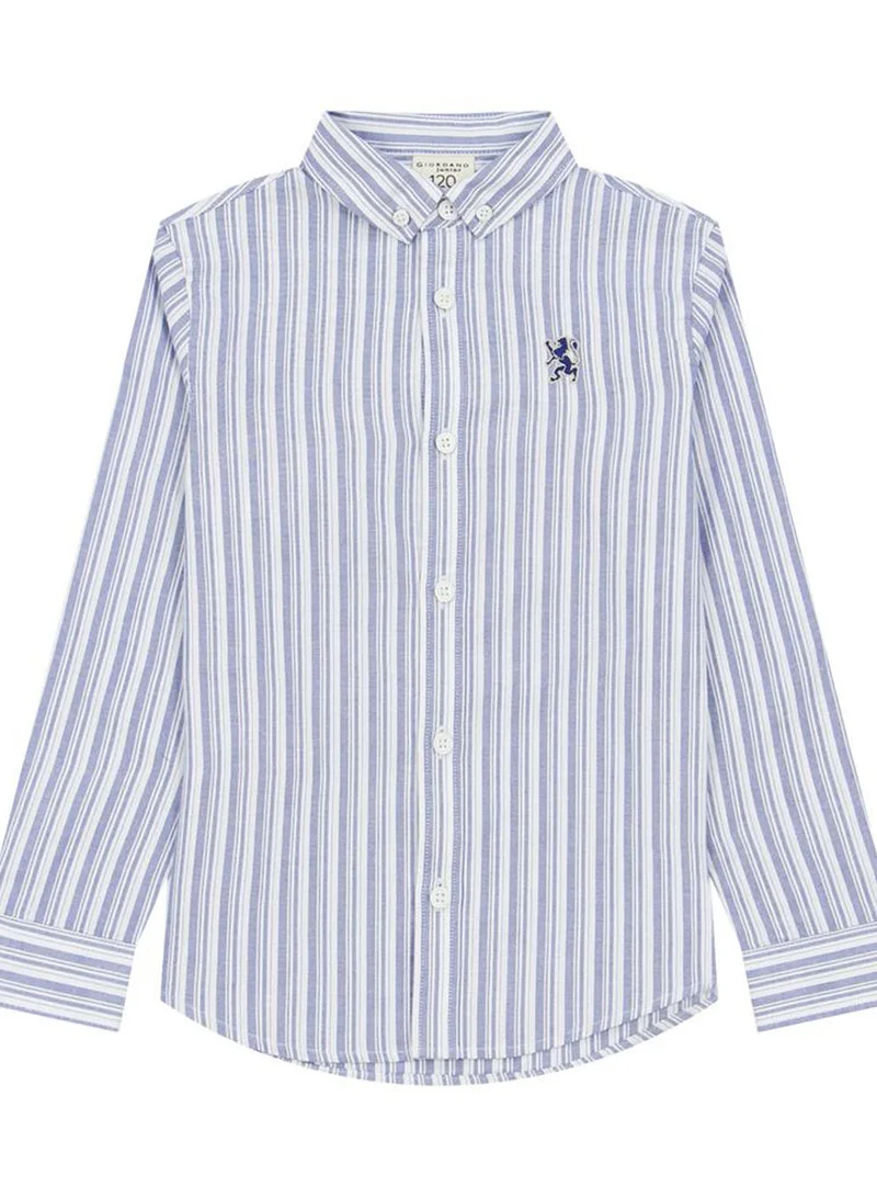 جيوردانو قميص أكسفورد قطني للأطفال
