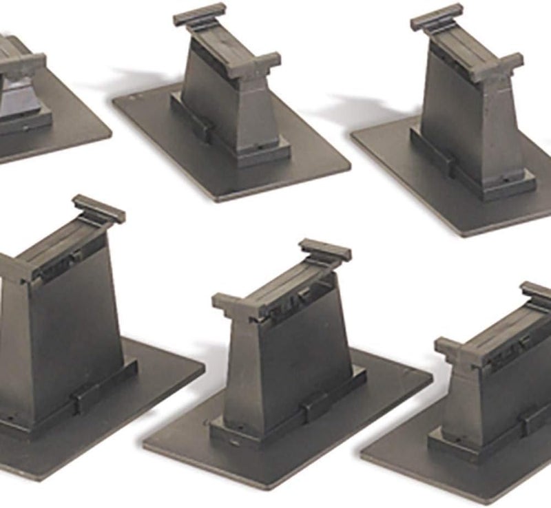 Bachmann Trains 14 PC. E-Z TRACK GRADUATED PIER SET - HO Scale - Image 2