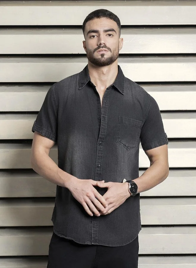 Men Black Shirt