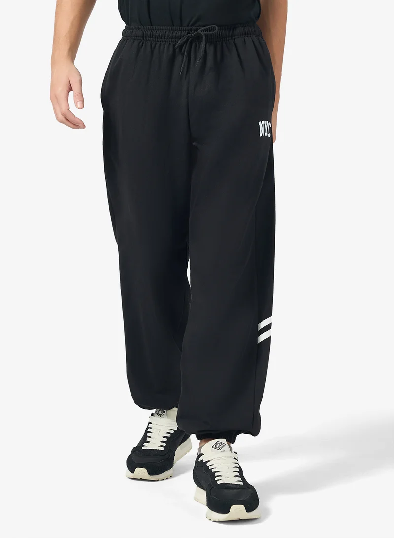 Seventy Five Basics NYC Oversized Elasticted Hem Joggers