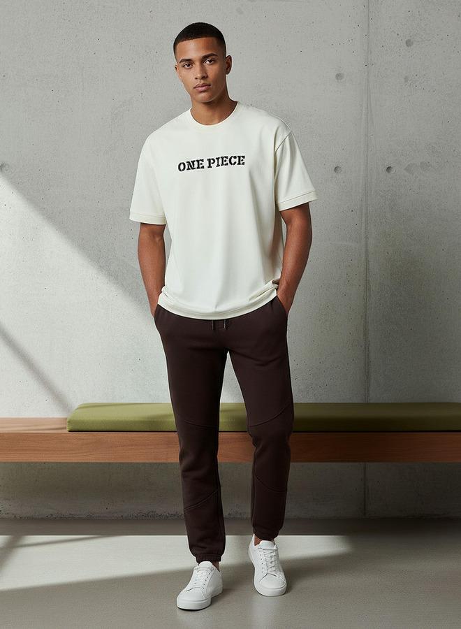 SP Characters Men Regular Fit Crew Neck Short Sleeves One Piece Print T-shirt - Image 2