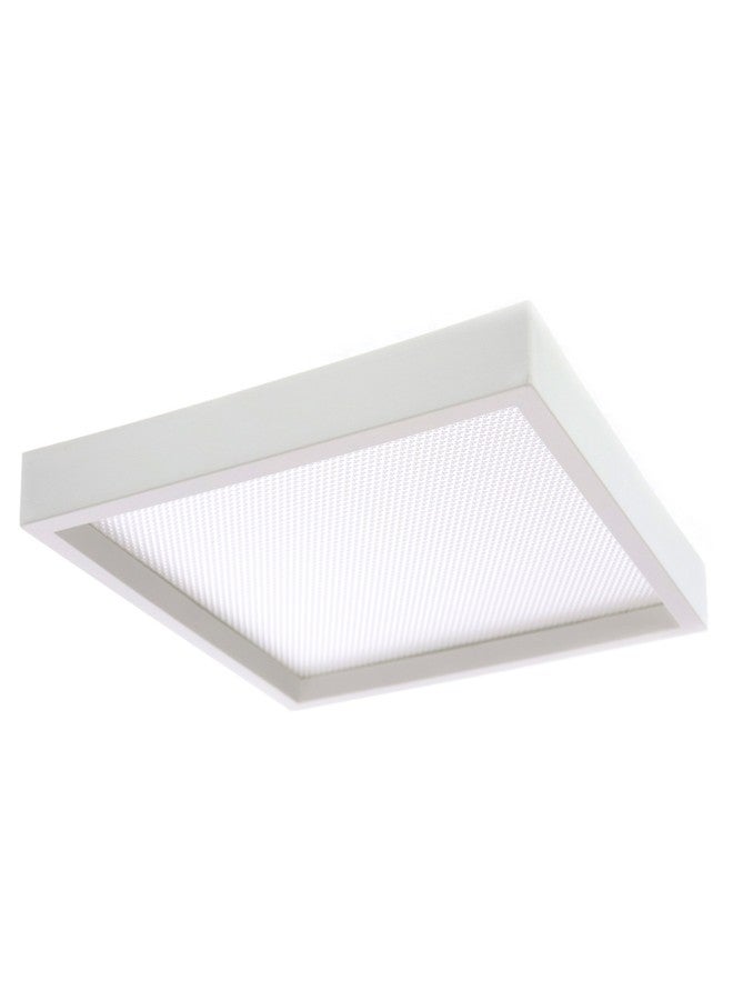 Lightolier S6S927K10X SlimSurface Square LED Down-Light, Surface Mt, 6-Inch, 27K, Dimmable, Wet Loc - Image 1