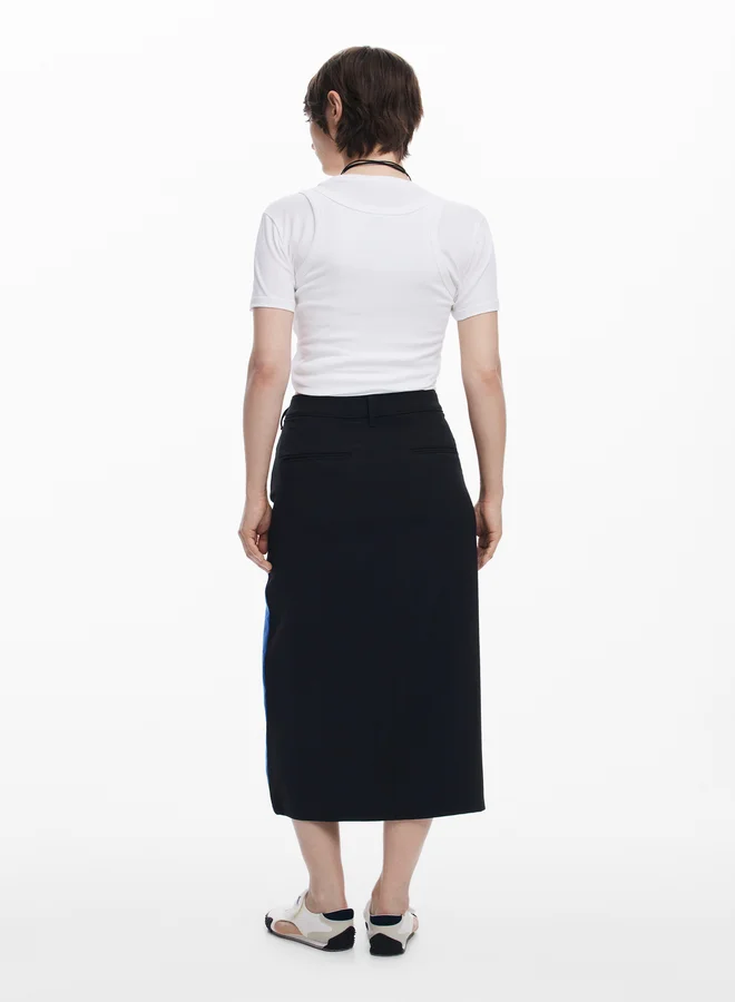 DESIGUAL Two-Tone Skirt