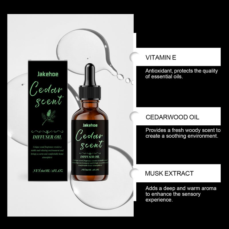 Jakehoe Christmas Aromatherapy Essential Oil Warm Office Atmosphere Fragrance Diffusing Stone Multi-Purpose Aromatherapy Essential Oil - Image 5