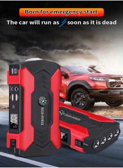 Changli "Car Battery Jump Starter, portable power bank, and LED flashlight. 12V Jump Starter Battery Pack, Battery Booster, Jump Box, Portable Charger and Jumper Cables for 6.0L Gasoline and 3.0L Diesel Engines "  - Image 4