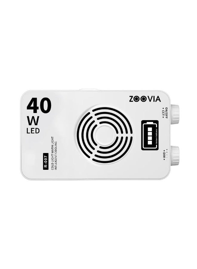 ZOOVIA R-007 40W LED Video Fill Light for Mobile Phone, Camera & Live Streaming - Image 3