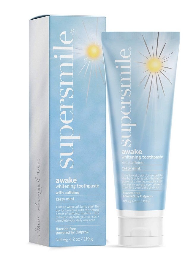 Supersmile Professional Awake Whitening Toothpaste for Your Morning Routine - Clinically Proven to Whiten Teeth Up to 6 Shades (Zesty Mint, 4.2 Oz) - Image 1