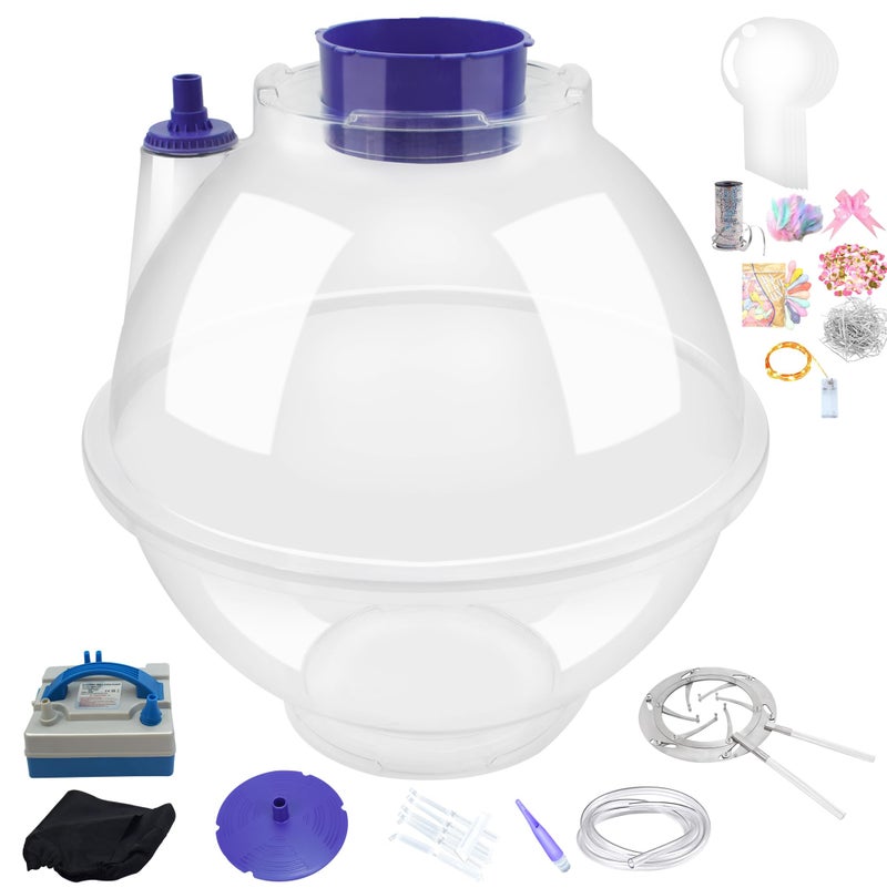 Cherish XT Balloon Stuffing MachineNew 169 Balloon Stuffer to Wrap Gift Balloon Filling Kit with 9 Accesorios Used for Wedding Christmas Birthday Party Decoration Balloon Stuffer With Pump Flaring Pliers - Image 2