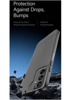 Gear4 Samsung Galaxy A16 5G 2024 Gear4 Soft Liquid Silicone with Wavey Texture Case Cover - Grey  - Image 3