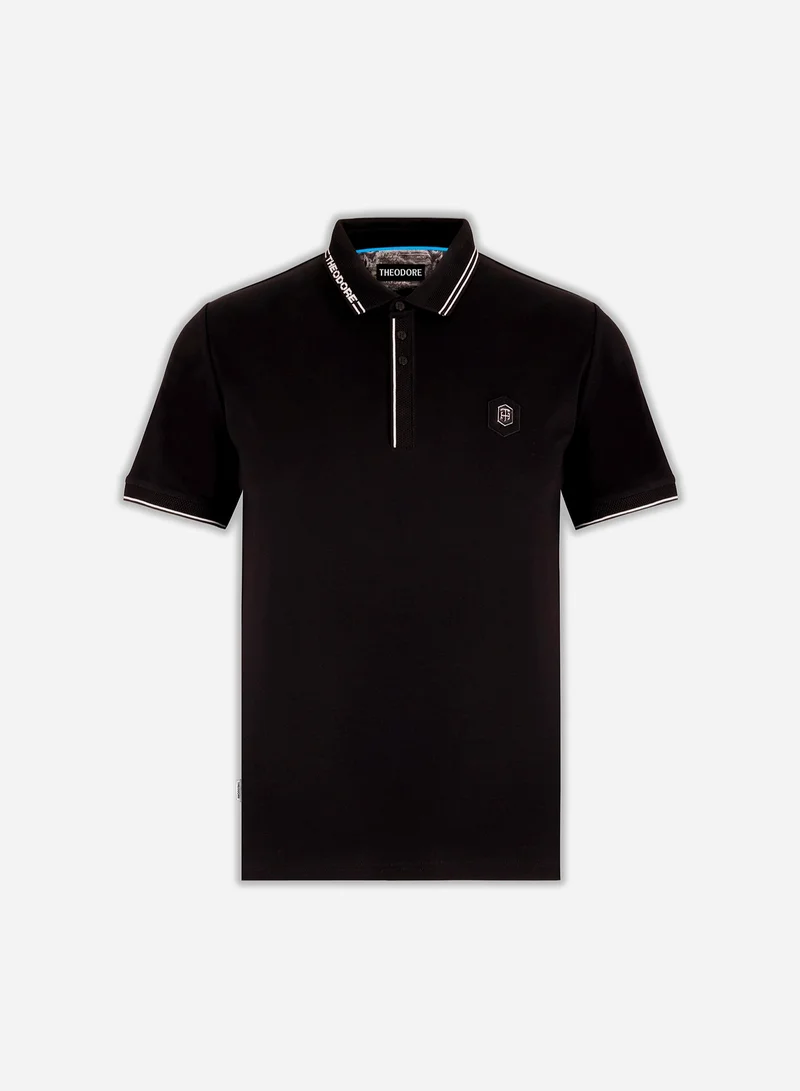 Theodore The Timeless Black Polo