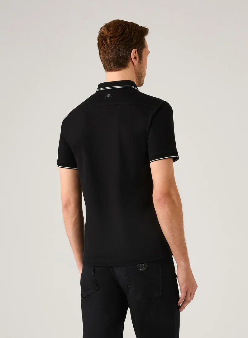 Theodore The Timeless Black Polo