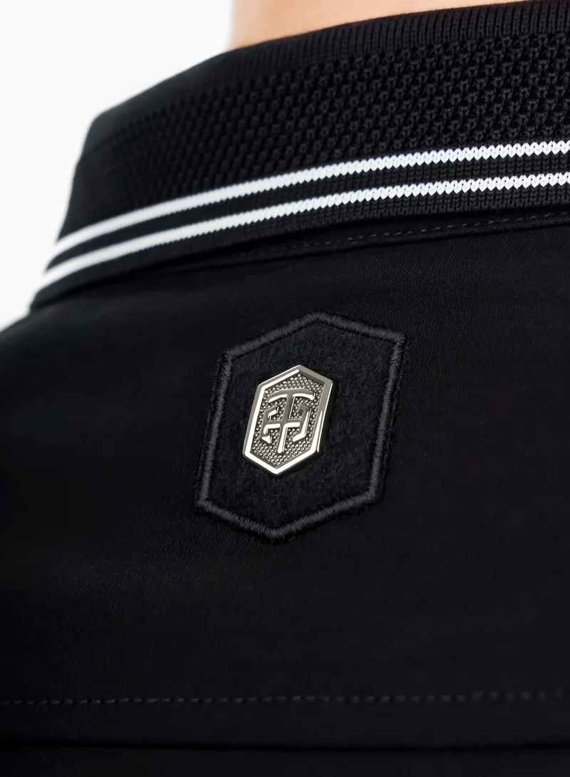 Theodore The Timeless Black Polo