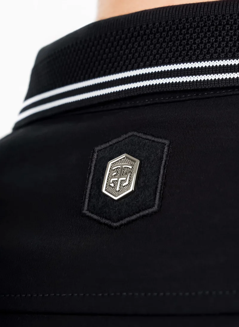 Theodore  The Timeless Black Polo for Men | Best Price UAE