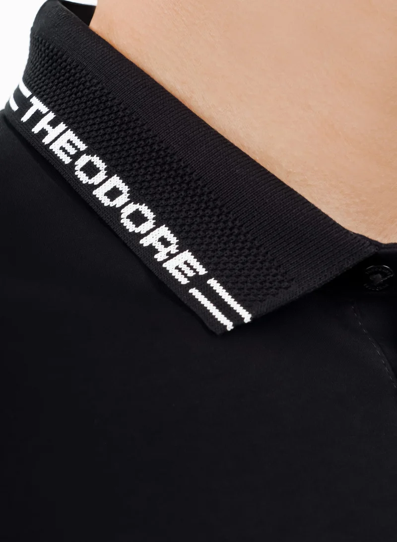 Theodore  The Timeless Black Polo for Men | Best Price UAE