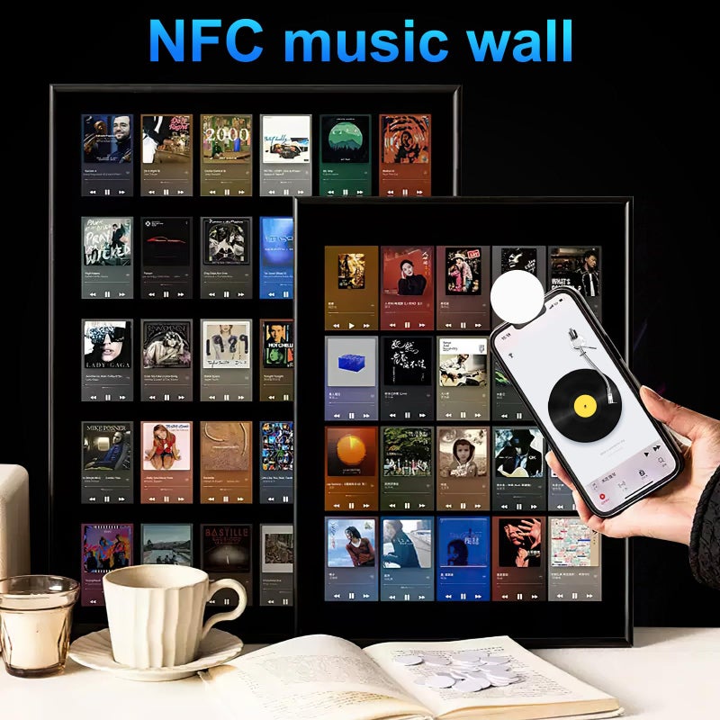 Prudiut 30 قطعة ملصقات NFC لاصقة شريحة 1 بوصة علامات NFC قابلة لإعادة الكتابة 504 بايت متوافقة مع Ntag 215 TagMo و Amiibo وأجهزة الهواتف المحمولة المدعومة بتقنية NFC - Image 5
