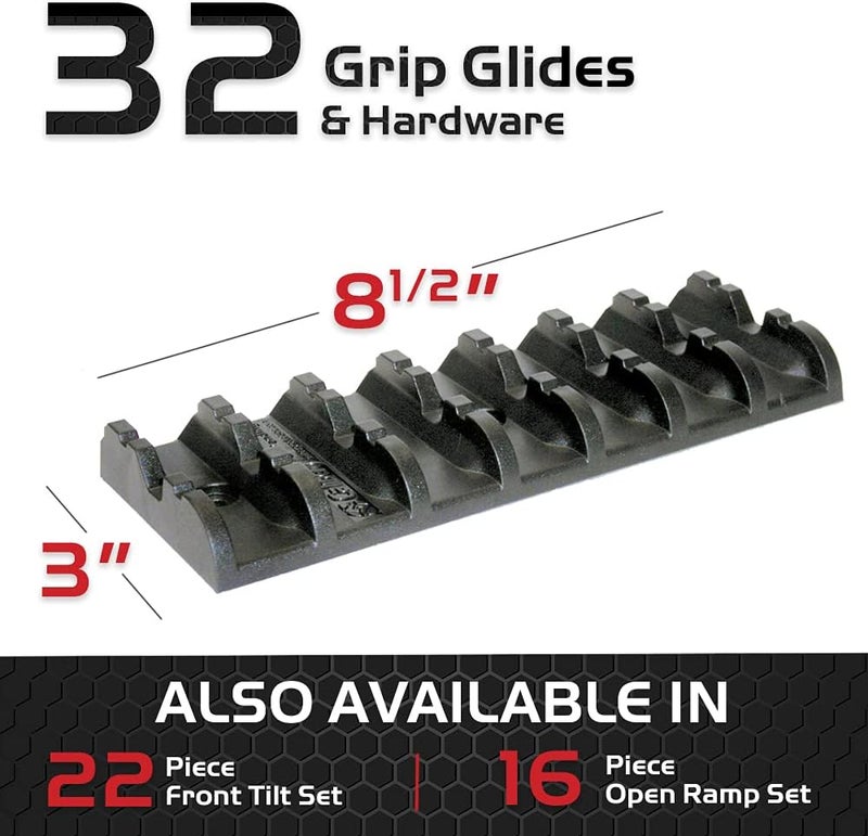 Caliber Grip Glides Enclosed Trailer Door Set 13351, 32-pc - Image 2