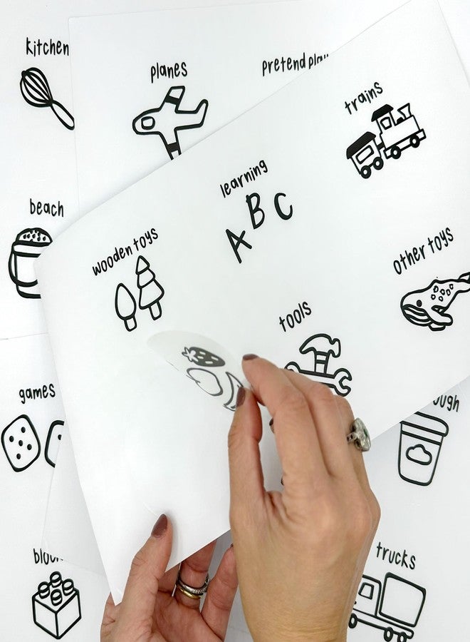 The Boho Design Stamping Stickers, Set of 42, Toy Labels (Multicolor) - Image 2