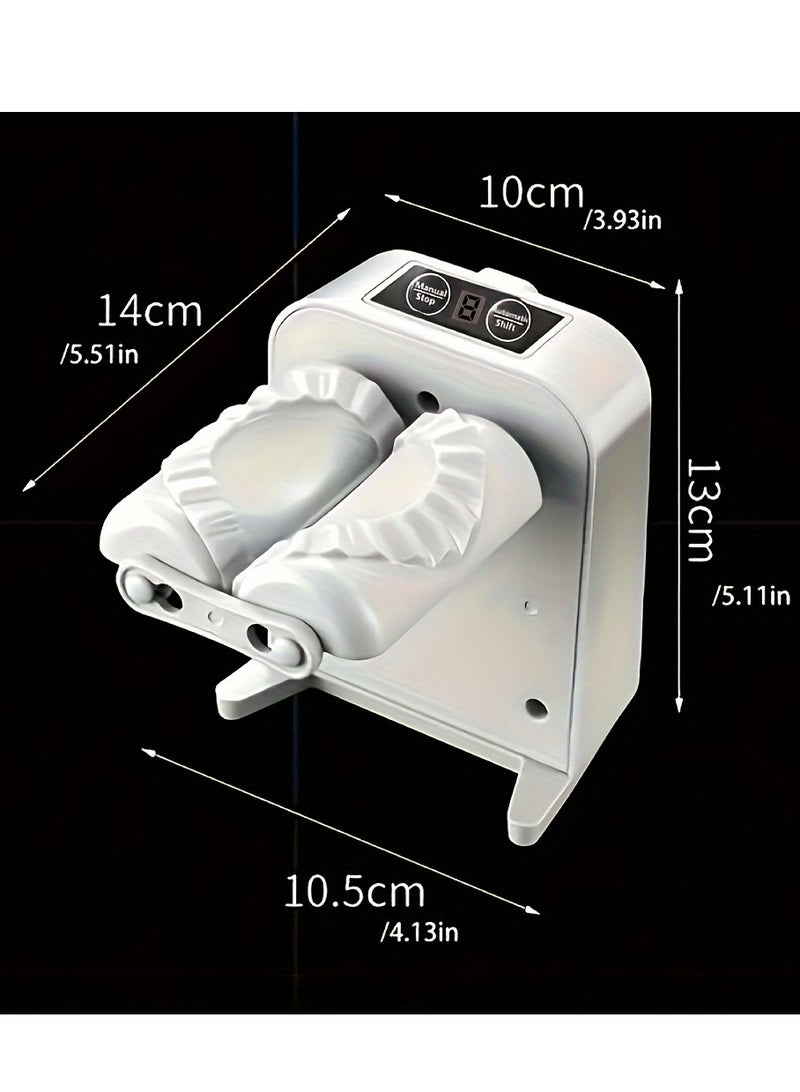 إيفرين صانع الفطيرة الكهربائية، 2023 آلة صنع الفطيرة التلقائية الجديدة القابلة لإعادة الشحن، آلة صنع الفطيرة الكهربائية المنزلية قالب، يمكن صنع 1500 فطيرة عندما يتم شحنها بالكامل، أجهزة صغيرة، ملحقات كيتسين - Image 3