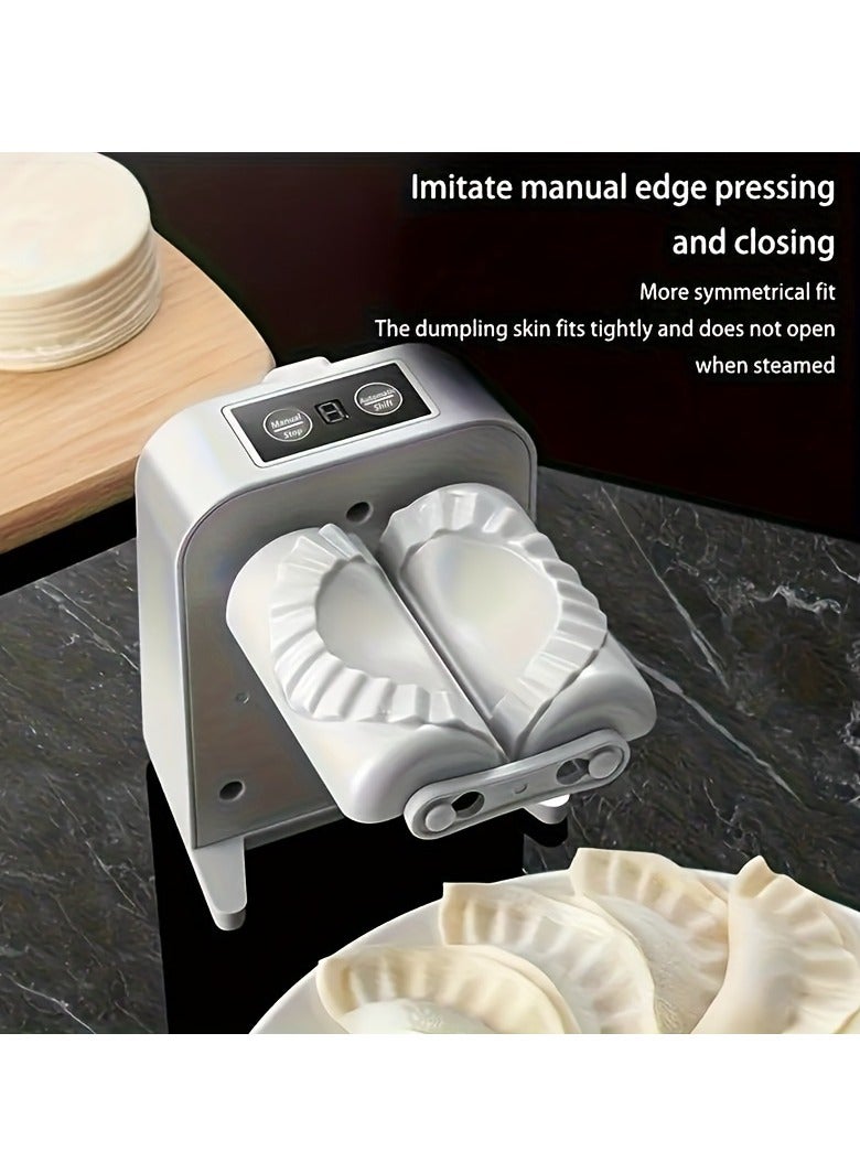 إيفرين صانع الفطيرة الكهربائية، 2023 آلة صنع الفطيرة التلقائية الجديدة القابلة لإعادة الشحن، آلة صنع الفطيرة الكهربائية المنزلية قالب، يمكن صنع 1500 فطيرة عندما يتم شحنها بالكامل، أجهزة صغيرة، ملحقات كيتسين - Image 1