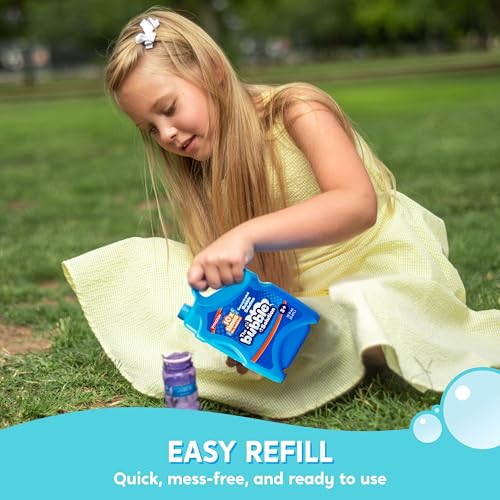 SYNCFUN 16 oz Bubble Solution RefillsUp to 125 Gallons Concentrated Solution for Bubble Machine Wands Blower Easter Outdoors Activity - Image 5