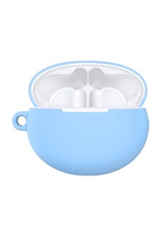 YOMNA Protective Case for Huawei Freebuds 5i Silicone Cover Shockproof Earphone Case Soft Thin Anti Slip Earbud (Sky Blue)  - Image 5