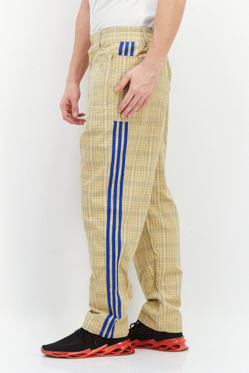 adidas Originals Men Sportswear Fit Outdoor Track Pants, Beige  - Image 2