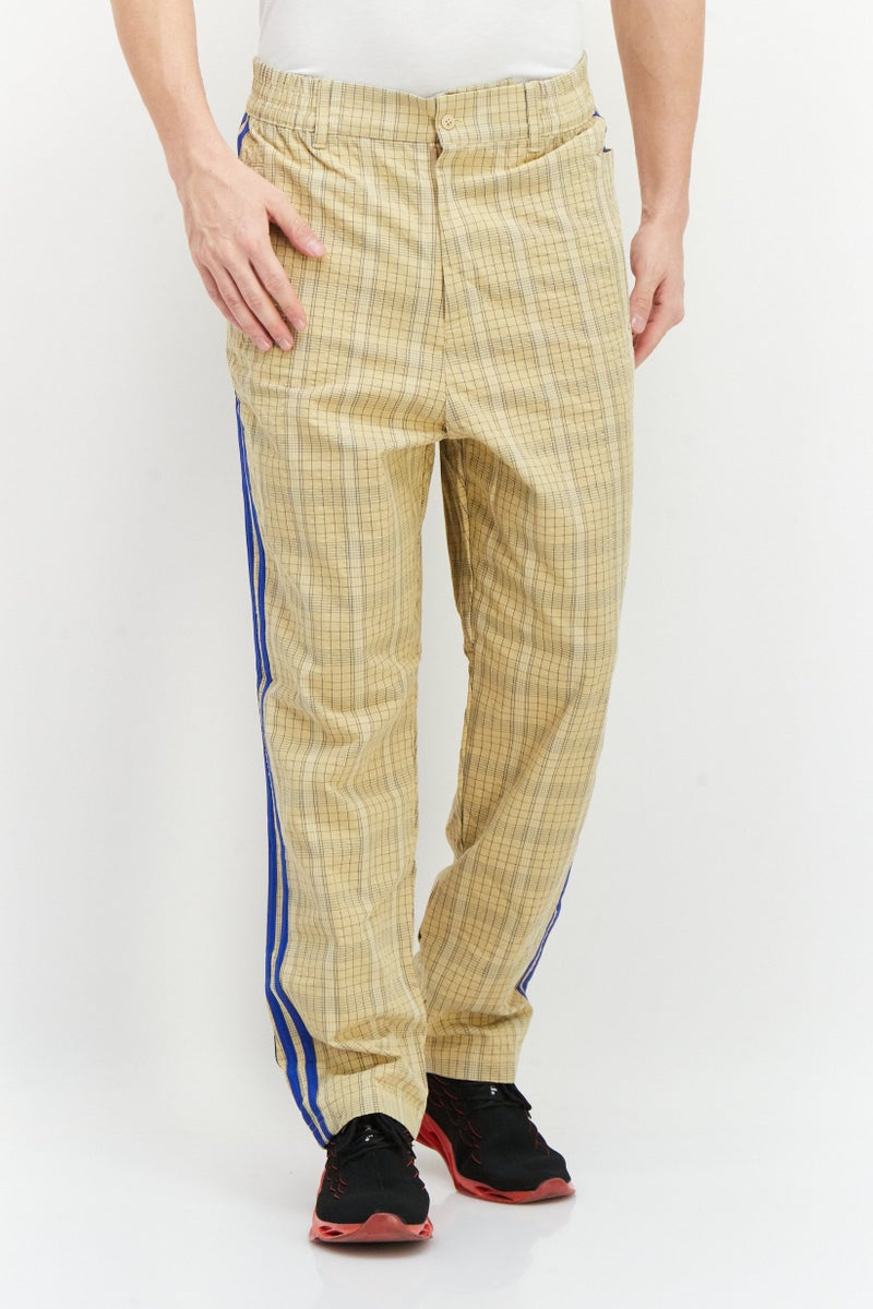 adidas Originals Men Sportswear Fit Outdoor Track Pants, Beige  - Image 1