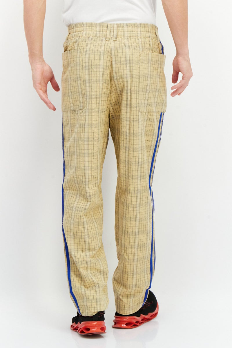 adidas Originals Men Sportswear Fit Outdoor Track Pants, Beige  - Image 3