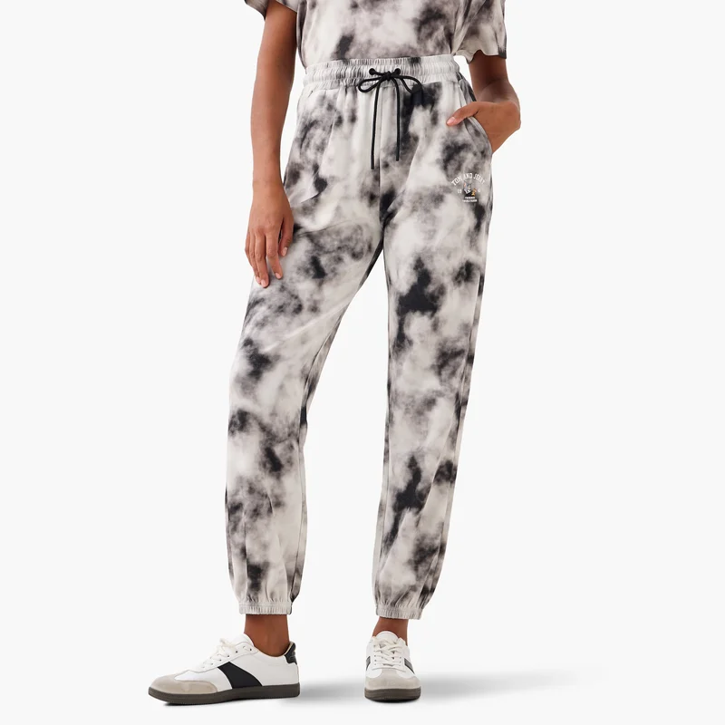 اس بي كاركترز Chr L Baggy Knit Jogger With Badge Embroidery