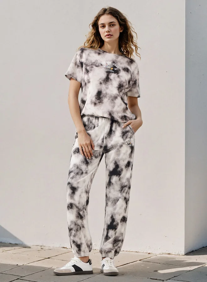 SP Characters Tom and Jerry Embroidered Joggers