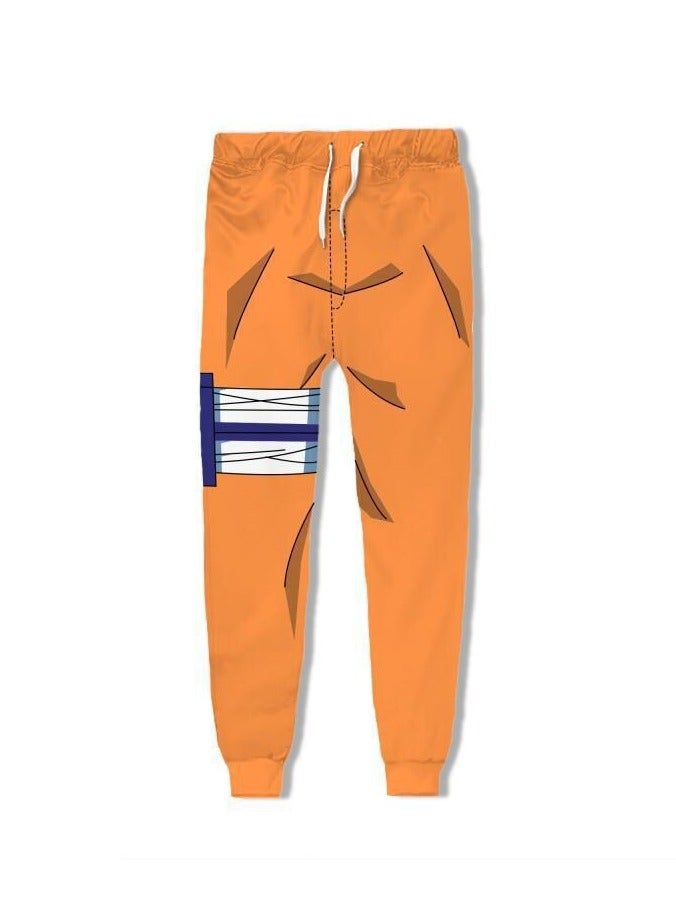 KUYING New Naruto 3D Digital Printed Sports and Leisure Pants  - Image 1
