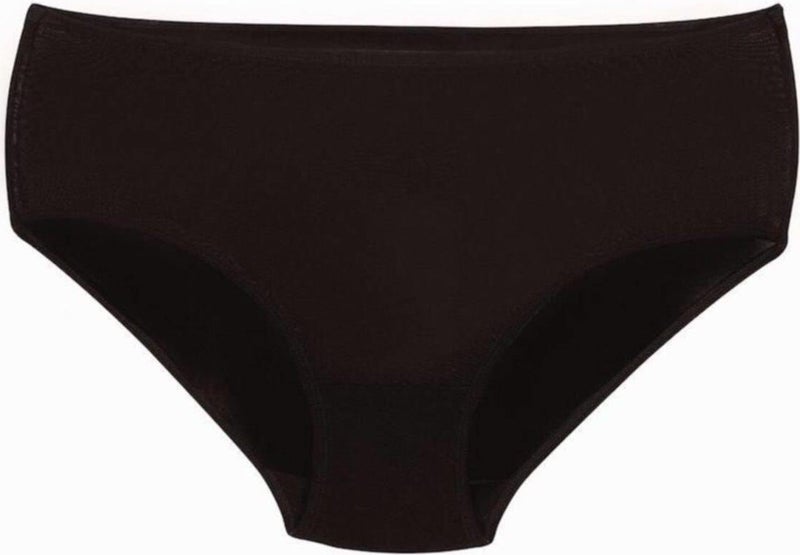 Jel Lingerie Gel Lingerie Gel 12 Pcs Black Color Bamboo Panties 