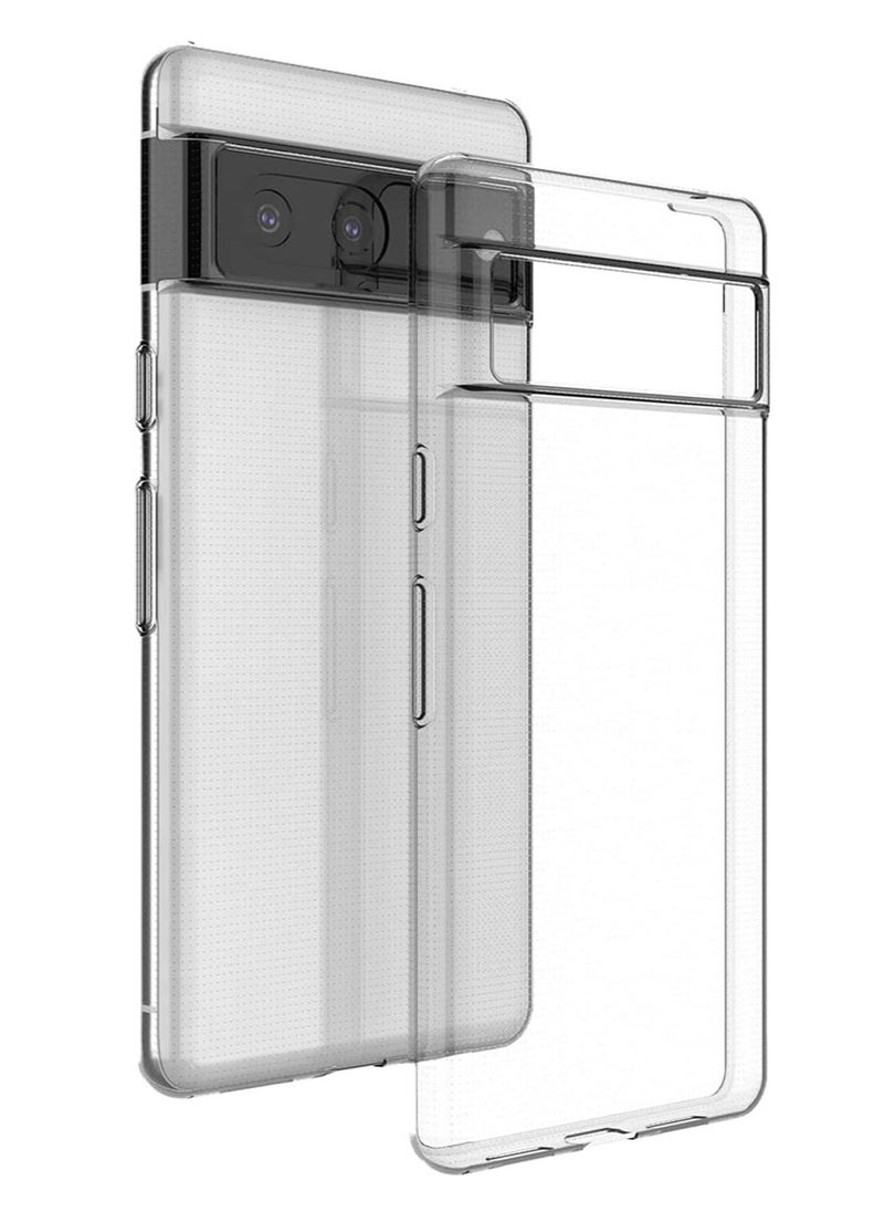 Google Pixel 7 Pro Crystal Clear Case Soft TPU Slim Shockproof Back Cover 6.7 inch  - Image 5