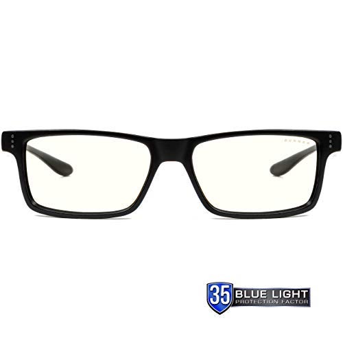 GUNNAR - Premium Reading Glasses - Blocks 35% Blue Light - Vertex, Onyx, Clear Tint, Pwr +2.0 - Image 2